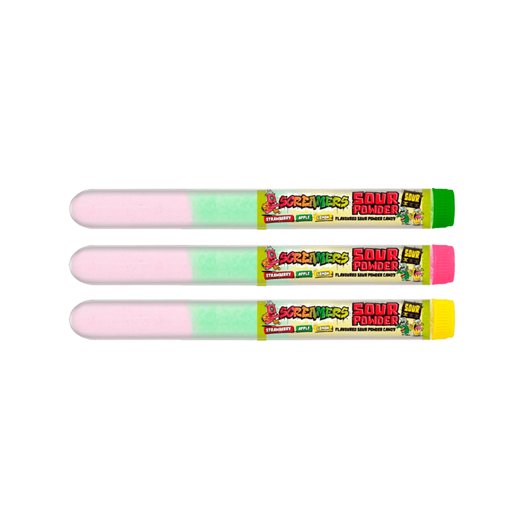 Zed Candy Screamers Sour Powder Tubes (1unid.) - FragFuel