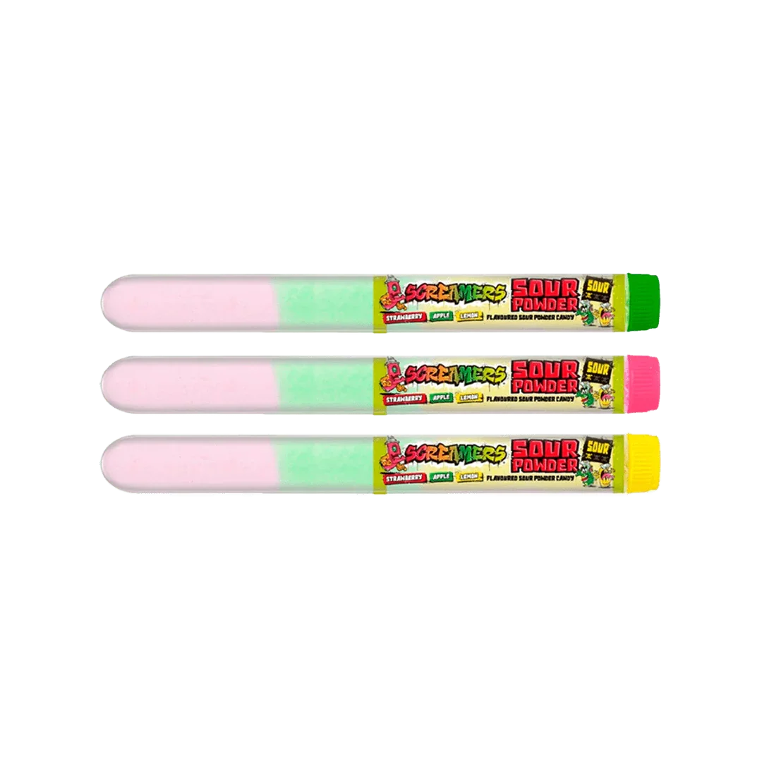 Zed Candy Screamers Sour Powder Tubes (1unid.) - FragFuel